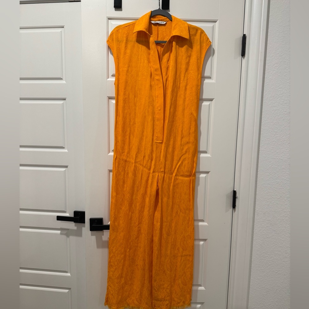 Zara Satin Jumpsuit